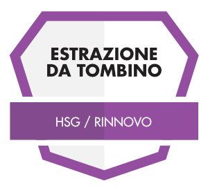 ESTRAZIONE DA TOMBINO HSG / RINNOVO